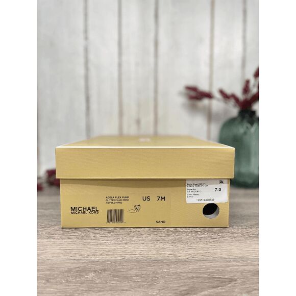 MICHAEL Michael Kors Women's Adela Pump Heels - Sand 7M - Picture 8 of 10